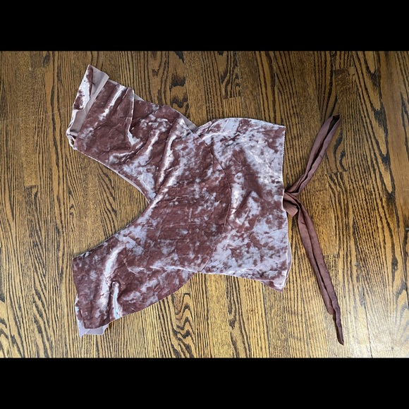 Zara velvet top - Picture 2 of 3